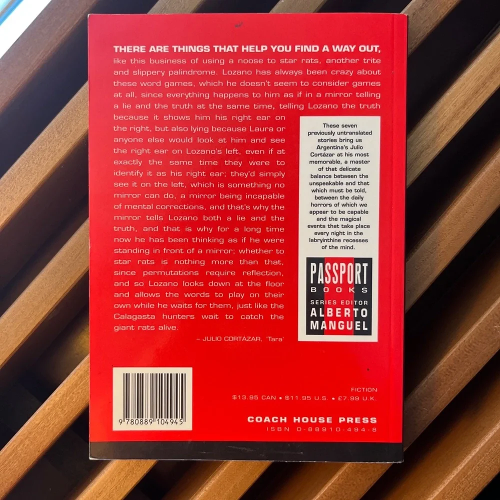 Julio Cortazar Unreasonable Hours Book Paperback - Picture 6 of 7